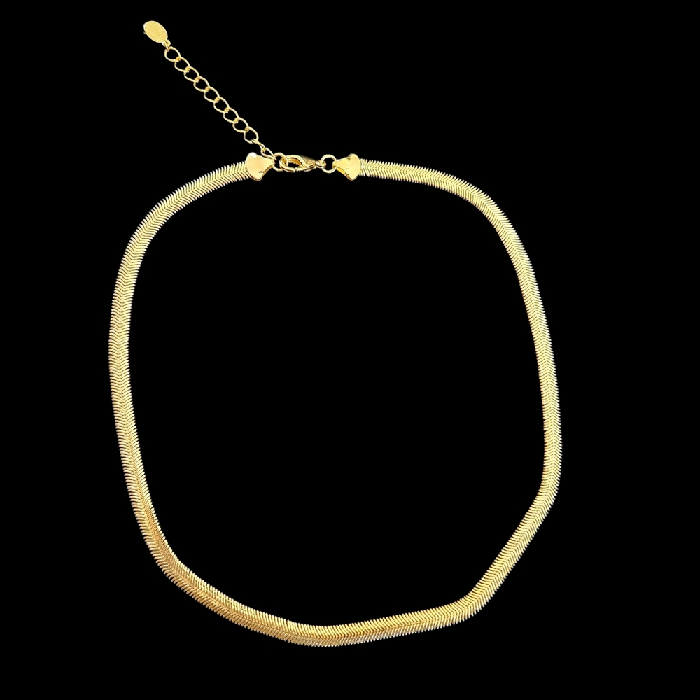 NWT - Rivka Friedman - Elegant 18k Clad Gold Necklace